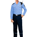 Police Shirt Polyester / Cotton Fabric 115GSM